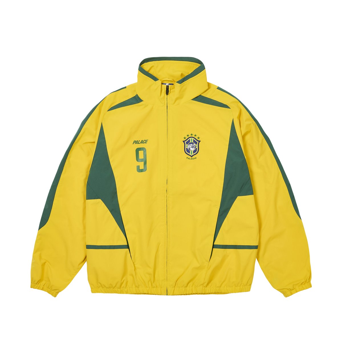 PRO TEAM 02 SHELL JACKET YELLOW - PalaceCommunity