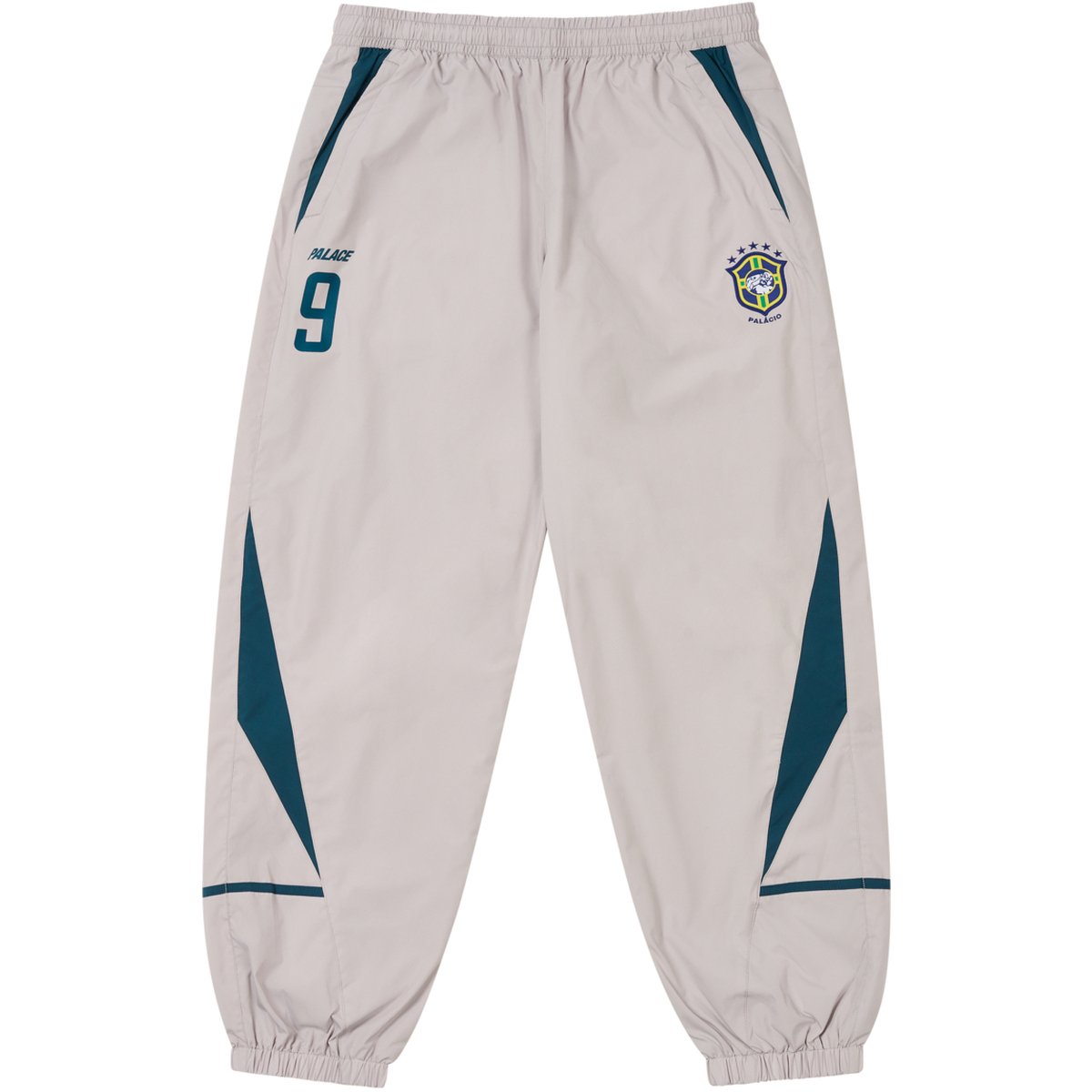 PRO TEAM 02 SHELL JOGGER LIGHT GREY