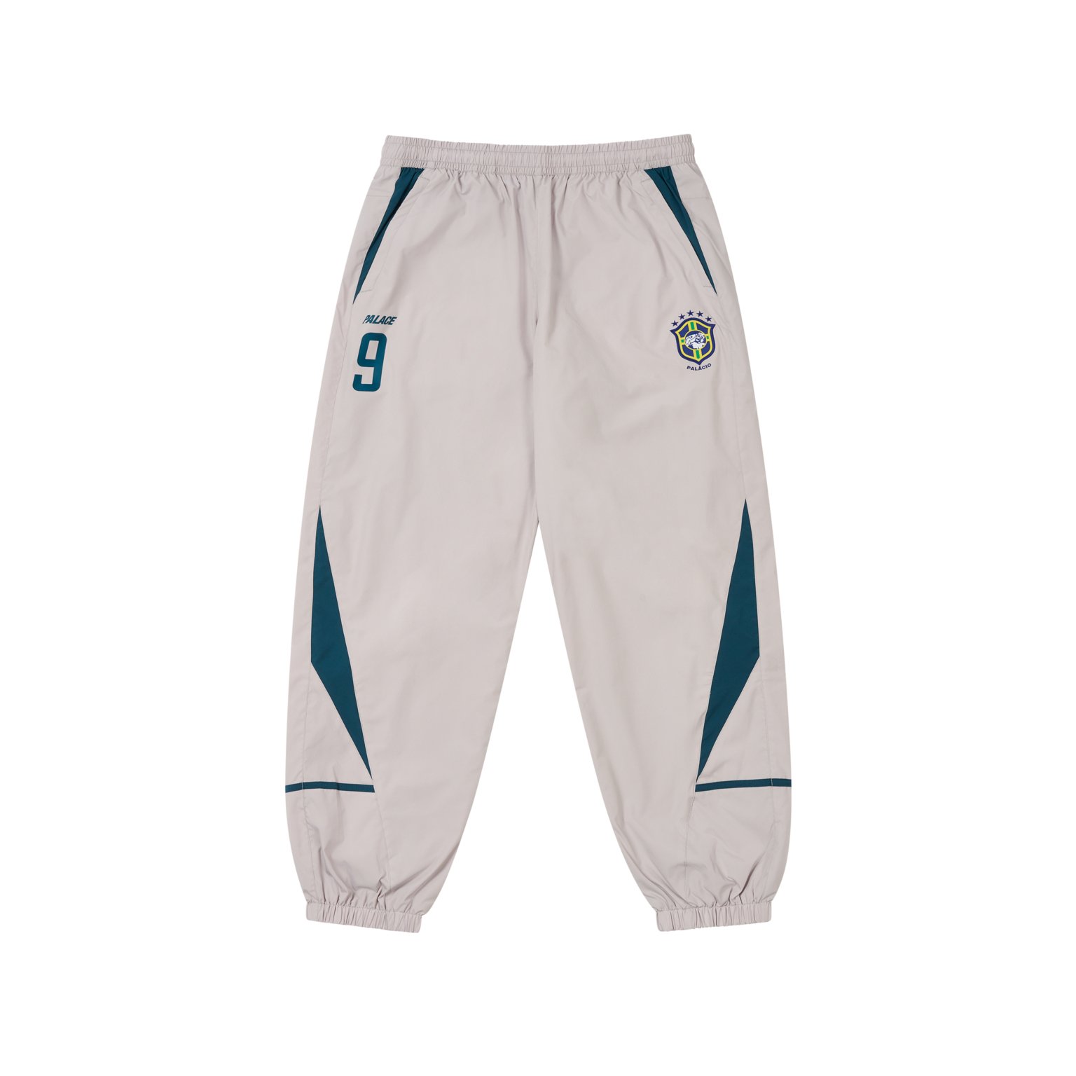 PRO TEAM 02 SHELL JOGGER LIGHT GREY - Winter 2024 - Palace