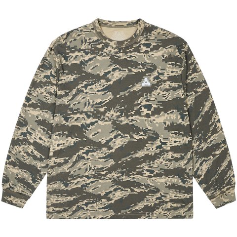 Palace SOFAR LONGSLEEVE TIGER DIGI CAMO - €58.00