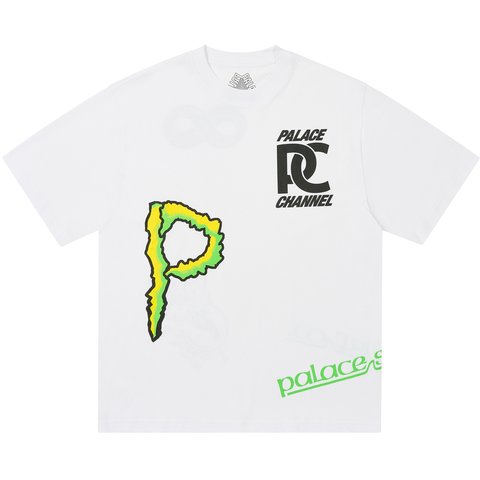 Palace SPONSOR T-SHIRT WHITE - $48.00