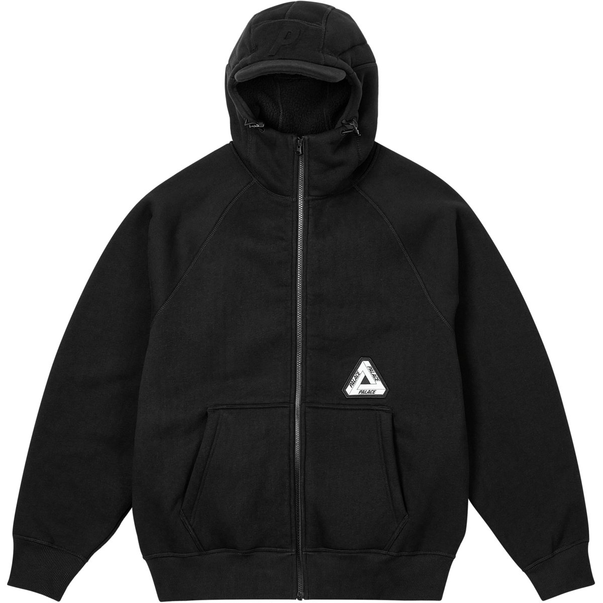 THERMAL BONDED CAP HOOD BLACK