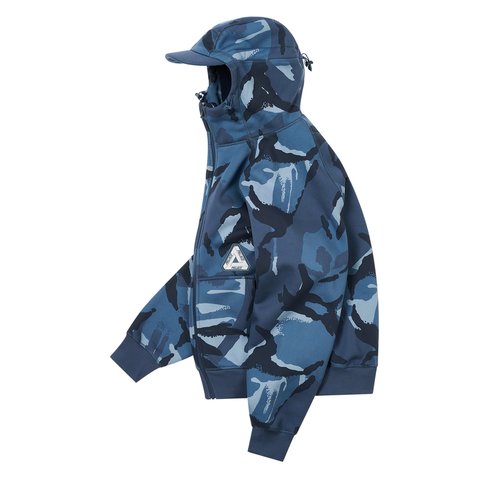 Palace THERMAL BONDED CAP HOOD BLUE DPM - Colorway