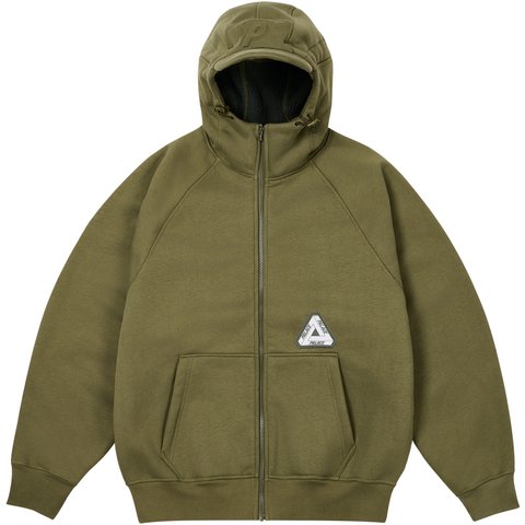 Palace THERMAL BONDED CAP HOOD OLIVE - €208.00