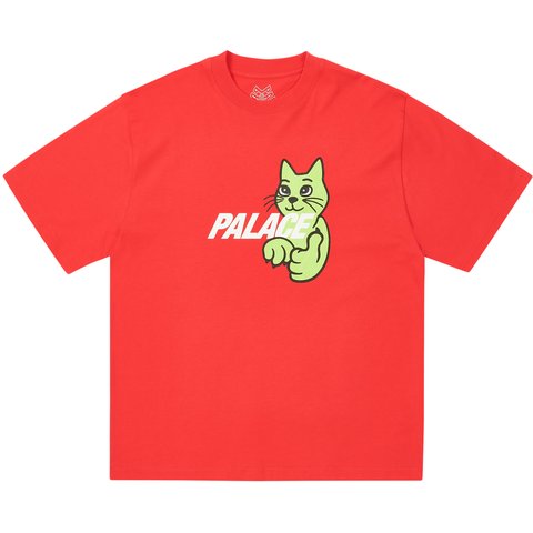Palace THUMBS UP T-SHIRT TOMATO RED - $48.00
