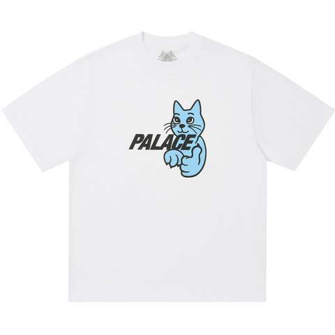 Palace THUMBS UP T-SHIRT WHITE - $48.00