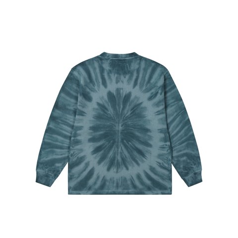 Palace TIE-DYE WAFFLE LONGSLEEVE NAVY - Colorway
