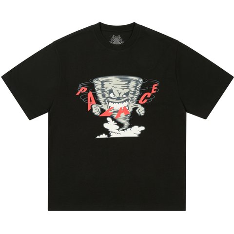 Palace TORNADO T-SHIRT BLACK - €48.00