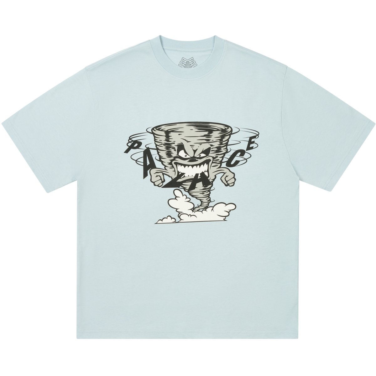 TORNADO T-SHIRT FAINT BLUE