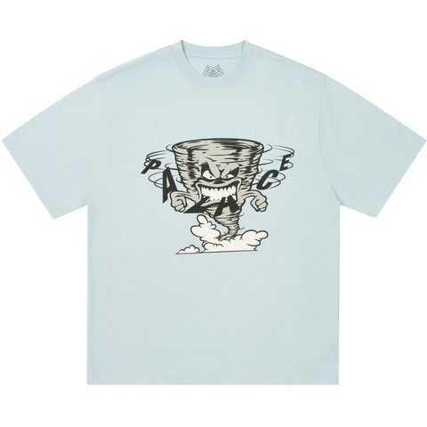 Palace TORNADO T-SHIRT FAINT BLUE - €48.00