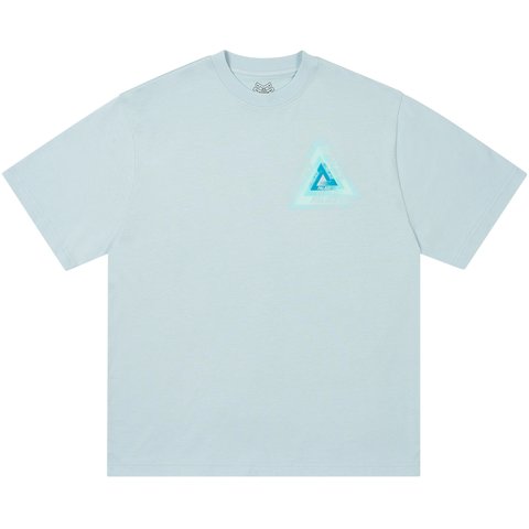 Palace TRI-FADED T-SHIRT FAINT BLUE - $48.00