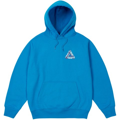 Palace TRI-LINE HOOD AQUATIC BLUE - $158.00