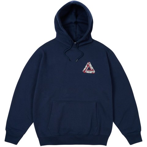 Palace TRI-LINE HOOD NAVY - $158.00