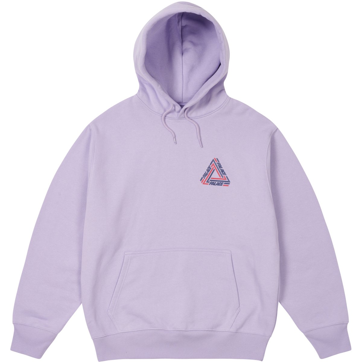 TRI-LINE HOOD PASTEL PURPLE