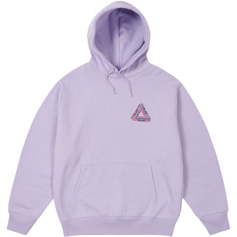 Palace TRI-LINE HOOD PASTEL PURPLE - $158.00