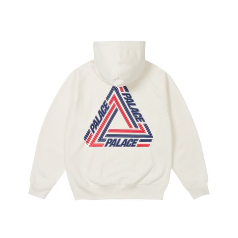 Palace TRI-LINE HOOD WHITE - Colorway