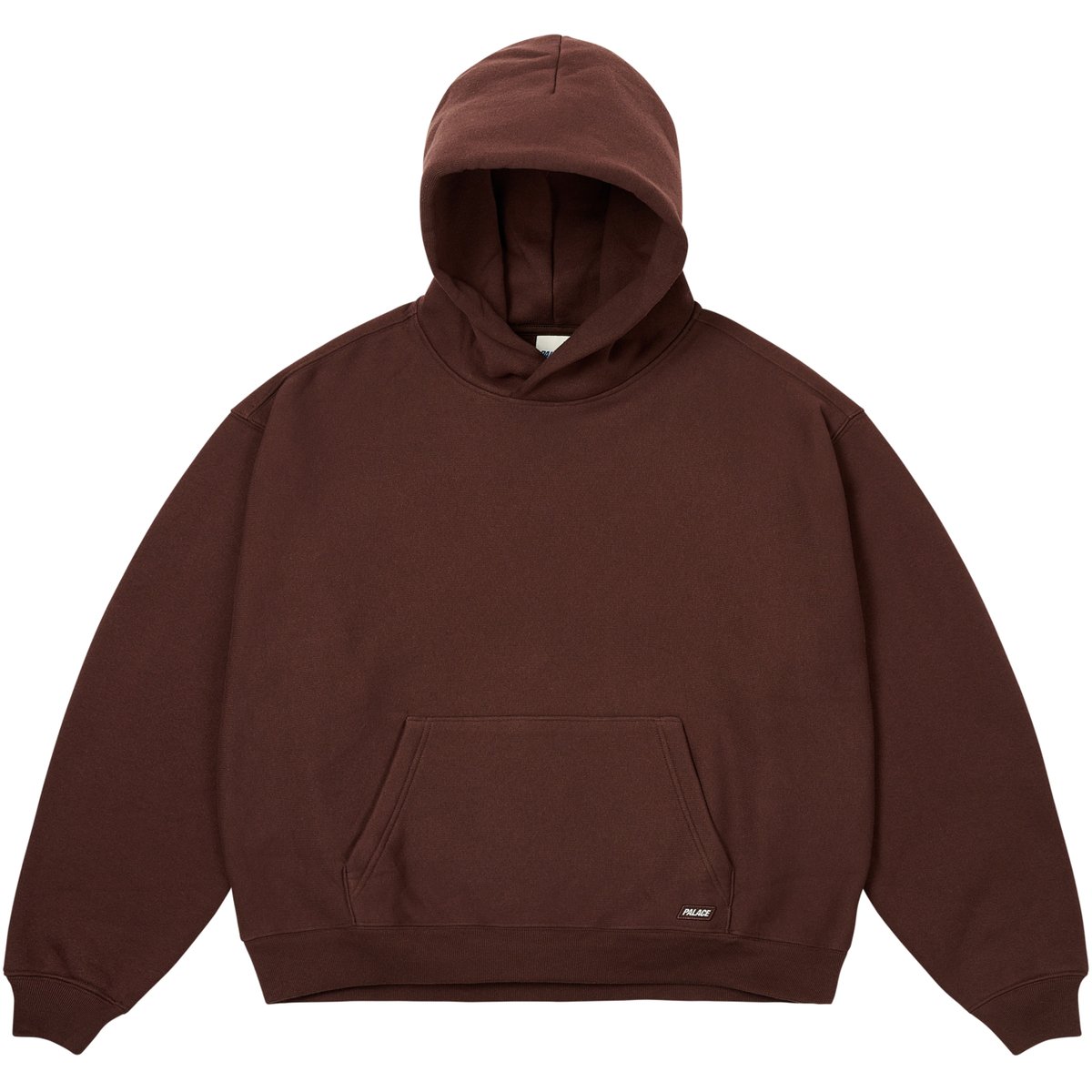 UNISEX HOOD DARK BROWN