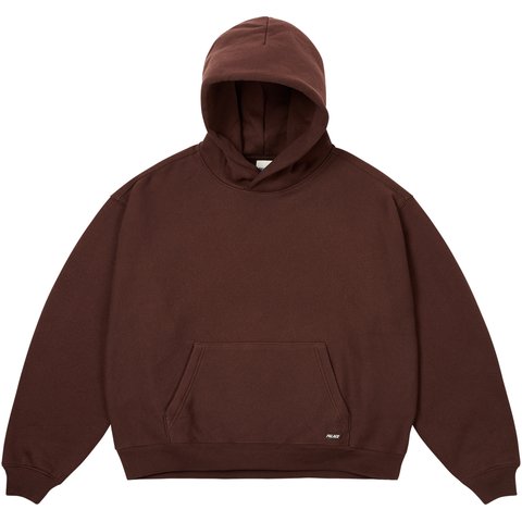 Palace UNISEX HOOD DARK BROWN - $158.00
