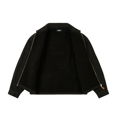 Palace UTILITY FLEECE JACKET BLACK - Colorway