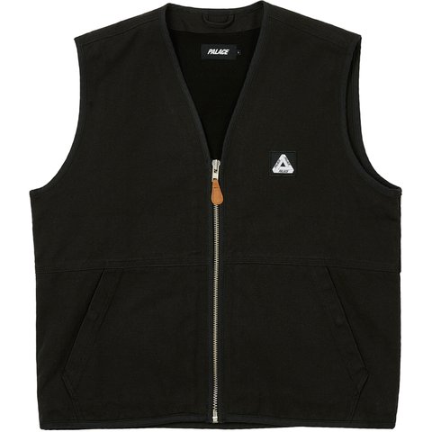 Palace UTILITY VEST BLACK - $198.00