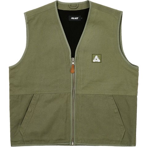 Palace UTILITY VEST THE DEEP GREEN - $198.00