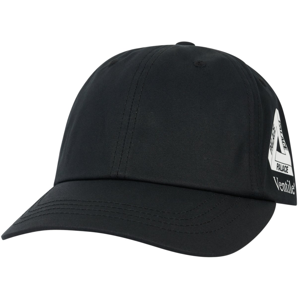 VENTILE SIDE TRI 6-PANEL BLACK