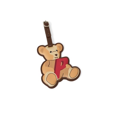 Palace BEAR PALACE LOVE LUGGAGE TAG CREAM - Colorway