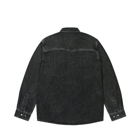 Palace DENIM WESTERN OVER SHIRT BLACK - Colorway