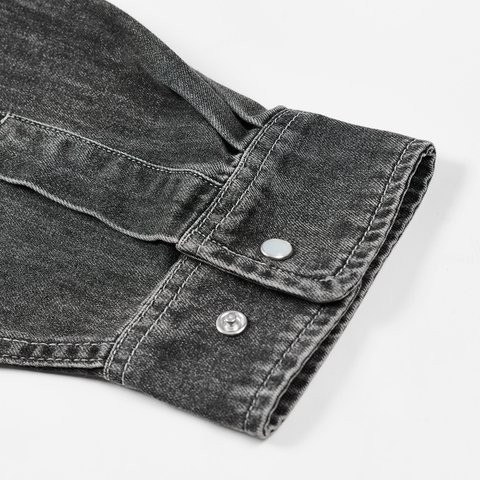 Palace DENIM WESTERN OVER SHIRT BLACK - Colorway