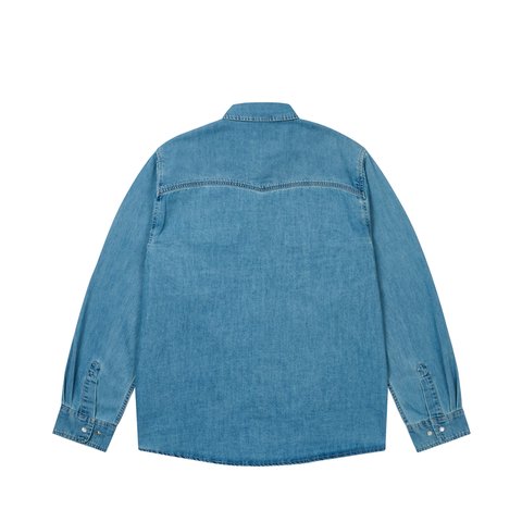 Palace DENIM WESTERN OVER SHIRT STONE WASH - Colorway