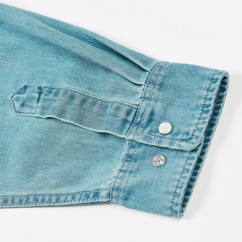 Palace DENIM WESTERN OVER SHIRT STONE WASH - Colorway