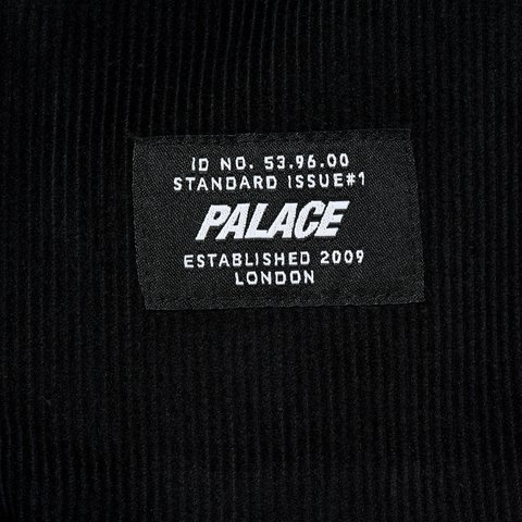 Palace DOUBLE POCKET CORD OVERSHIRT BLACK - Colorway