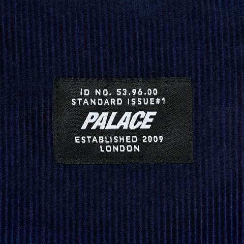 Palace DOUBLE POCKET CORD OVERSHIRT NAVY - Colorway