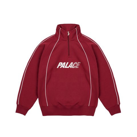 Palace FAST LOGO 1/4 ZIP BERG - Colorway