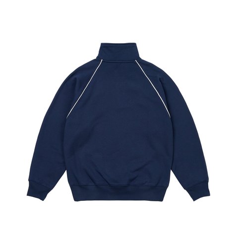 Palace FAST LOGO 1/4 ZIP NAVY - Colorway