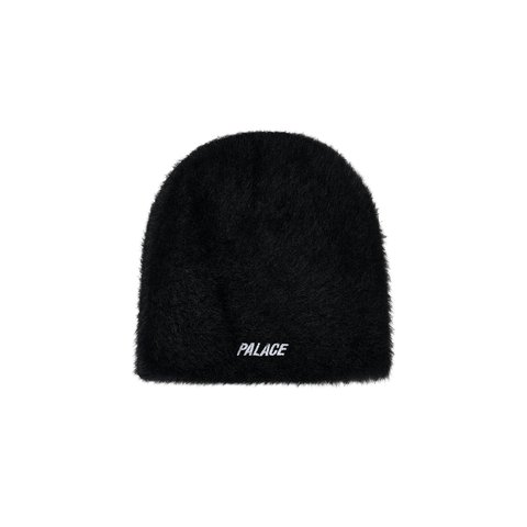 Palace FAUX MOHAIR P NEIN CUFF BEANIE BLACK - Colorway