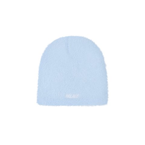 Palace FAUX MOHAIR P NEIN CUFF BEANIE SKYLINE BLUE - Colorway
