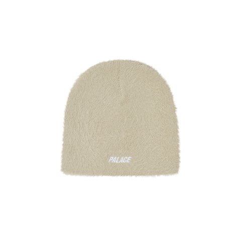 Palace FAUX MOHAIR P NEIN CUFF BEANIE STONEY GREY - Colorway