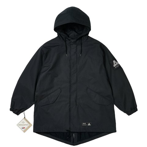 Palace GORE-TEX WINDSTOPPER P51 PARKA BLACK - Colorway