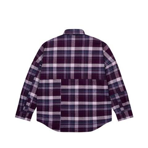Palace LUMBER YAK PATCH OVERSHIRT PURPLE - Colorway