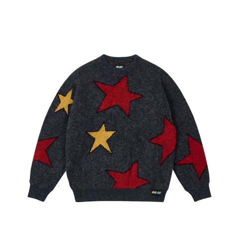 Palace MARK BODĒ KNIT BLACK - Colorway