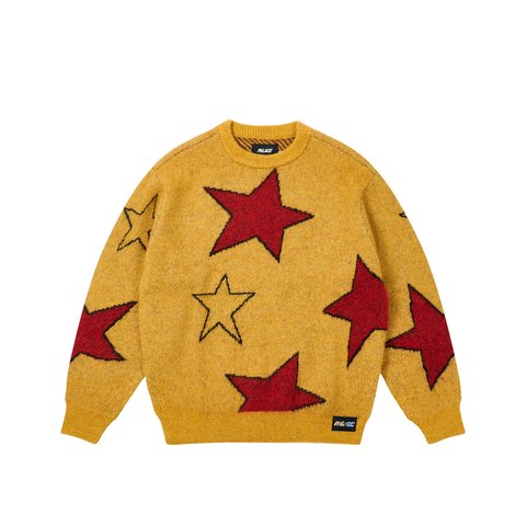 Palace MARK BODĒ KNIT YELLOW - Colorway