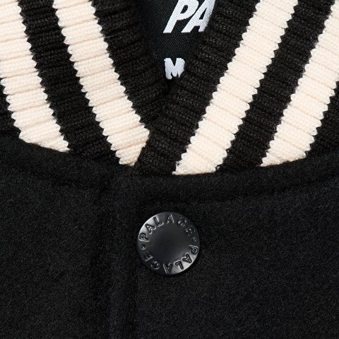 Palace MARK BODĒ VARSITY JACKET BLACK - Colorway