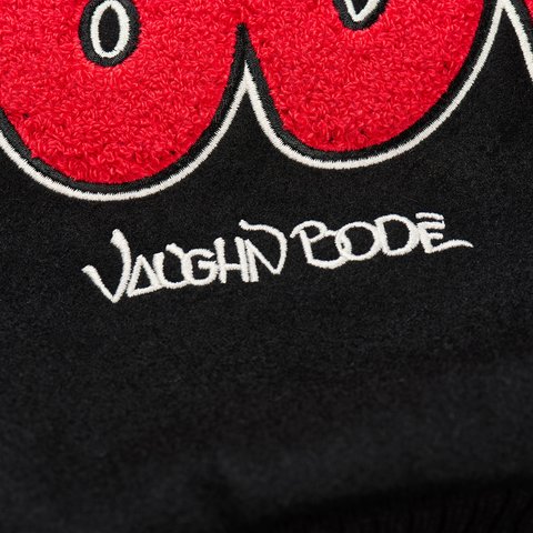 Palace MARK BODĒ VARSITY JACKET BLACK - Colorway