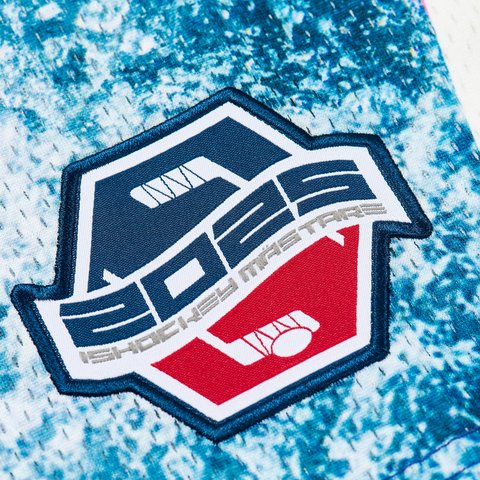 Palace NO BITIN' HOCKEY JERSEY NAVY - Colorway