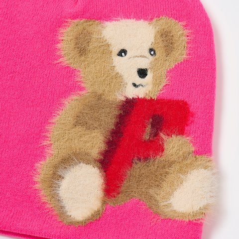 Palace P BEAR NEIN CUFF BEANIE PINK - Colorway