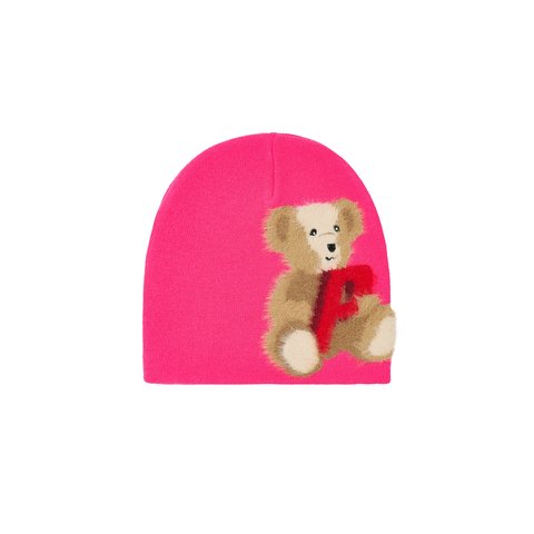 Palace P BEAR NEIN CUFF BEANIE PINK - Colorway