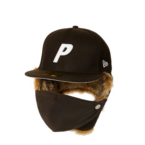 Palace PALACE NEW ERA MASK DOGEAR 59FIFTY BROWN - Colorway