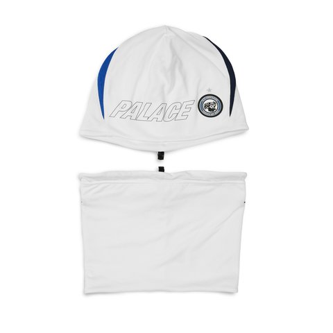 Palace PHANTASY GAITER BEANIE WHITE - Colorway