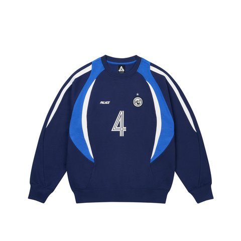 Palace PHANTASY WARM UP CREW BLUES - Colorway